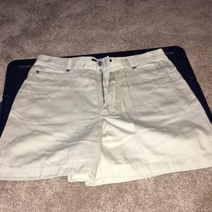 Banana republic tan shorts sz 12